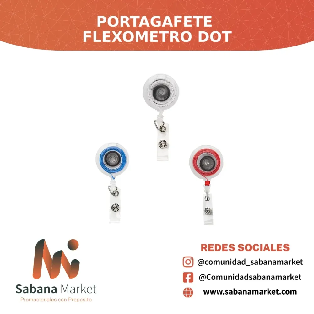 PORTAGAFETE FLEXOMETRO DOT
