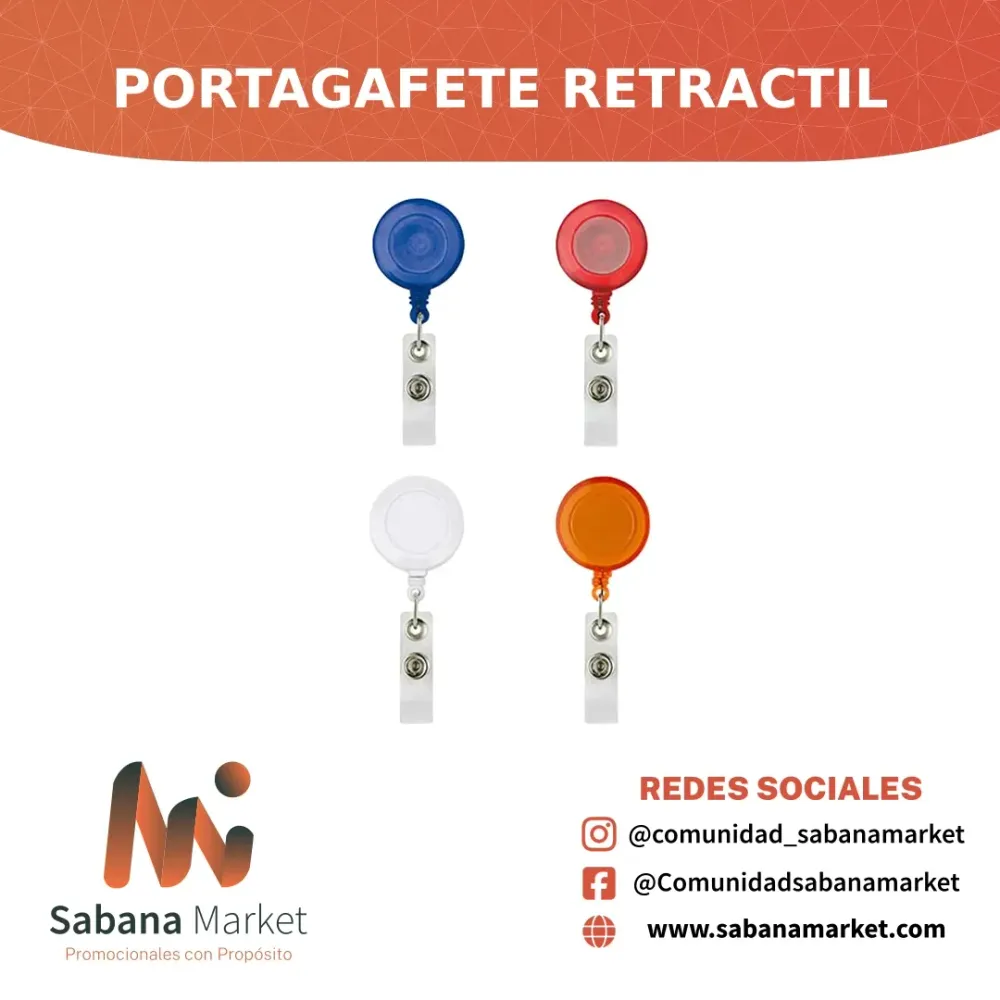 PORTAGAFETE RETRACTIL