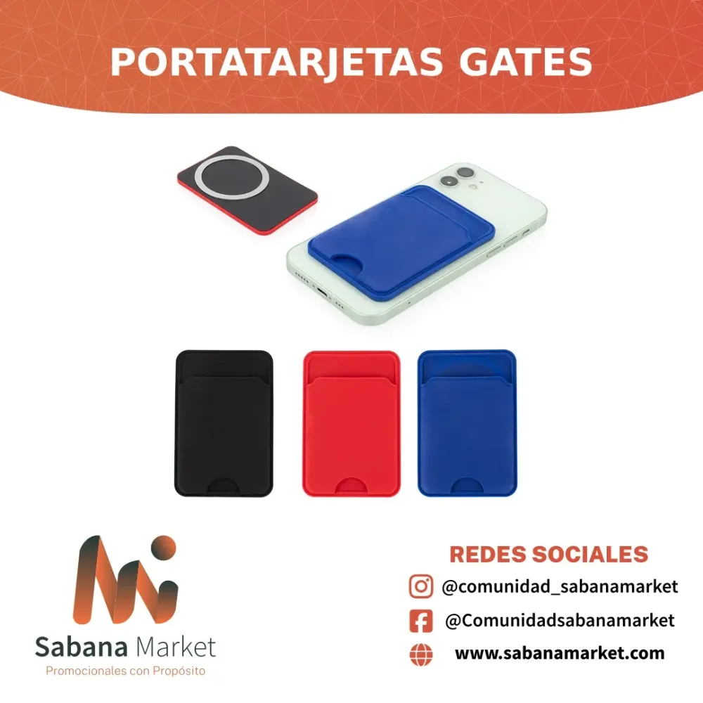 PORTATARJETAS GATES