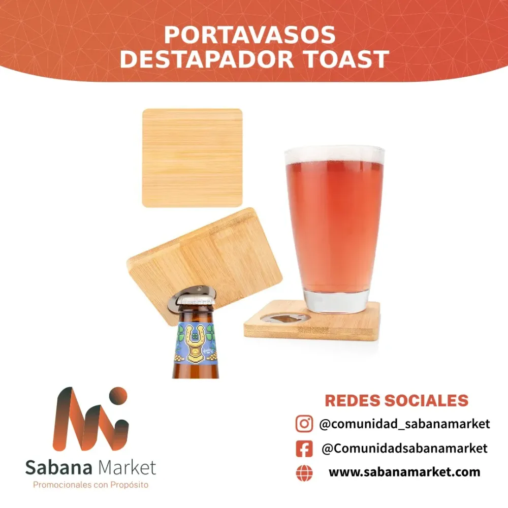 PORTAVASOS DESTAPADOR TOAST