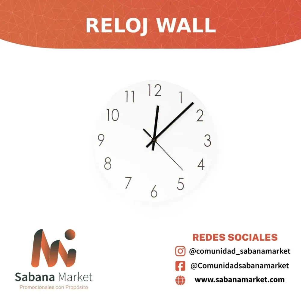 RELOJ WALL