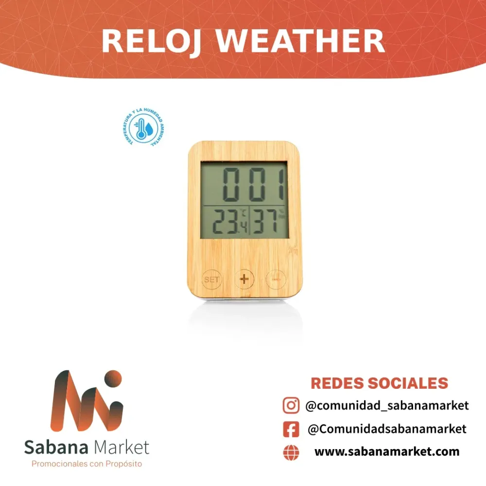 RELOJ WEATHER