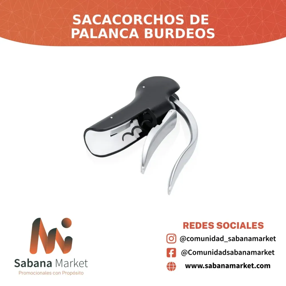 SACACORCHOS DE PALANCA BURDEOS