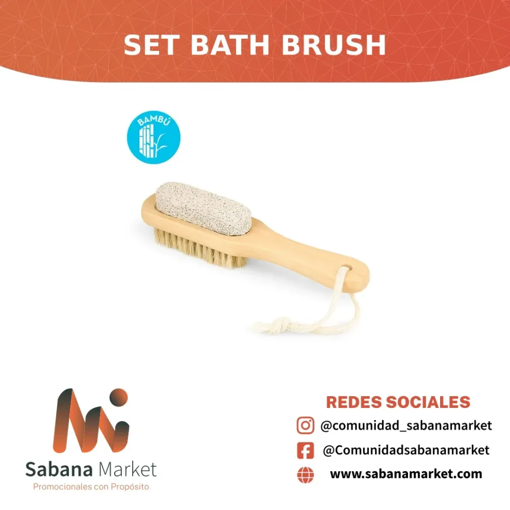 SET BATH BRUSH