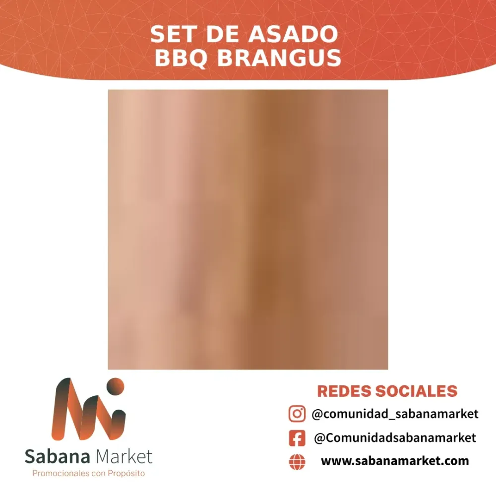 SET DE ASADO BBQ BRANGUS