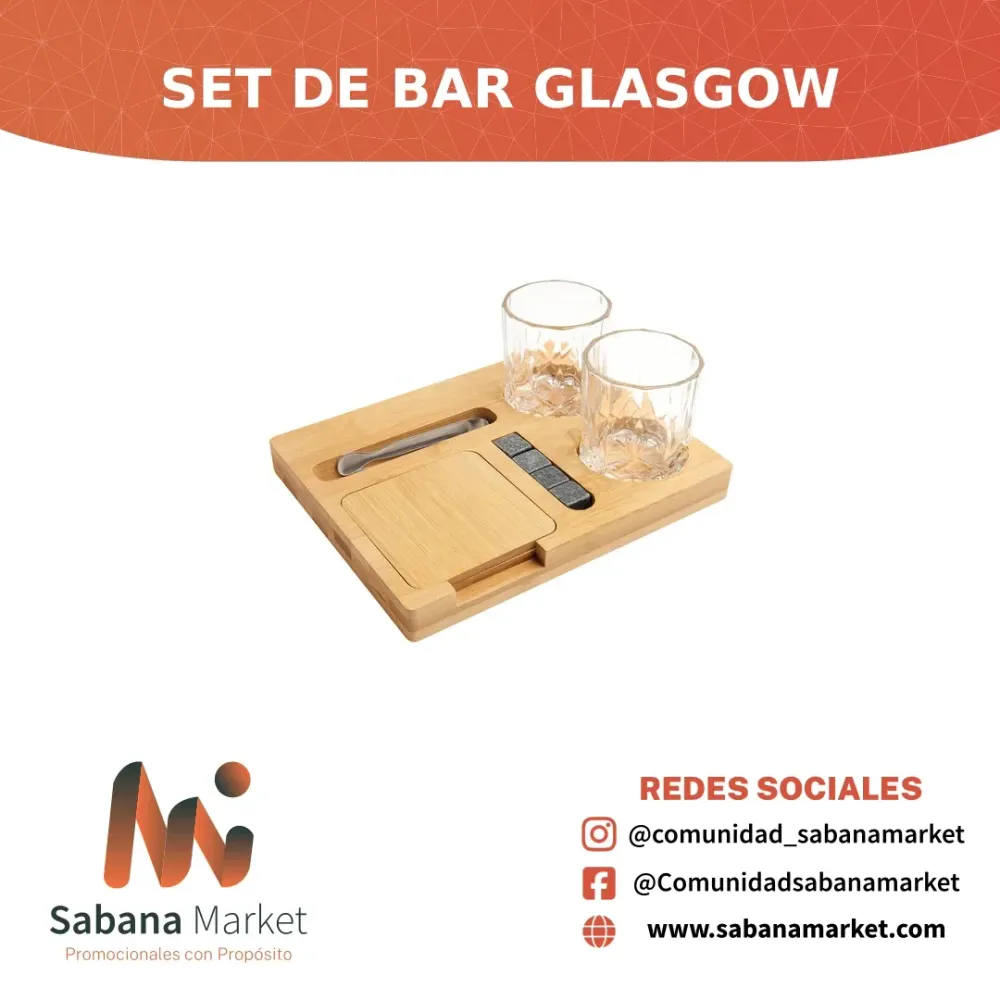 SET DE BAR GLASGOW