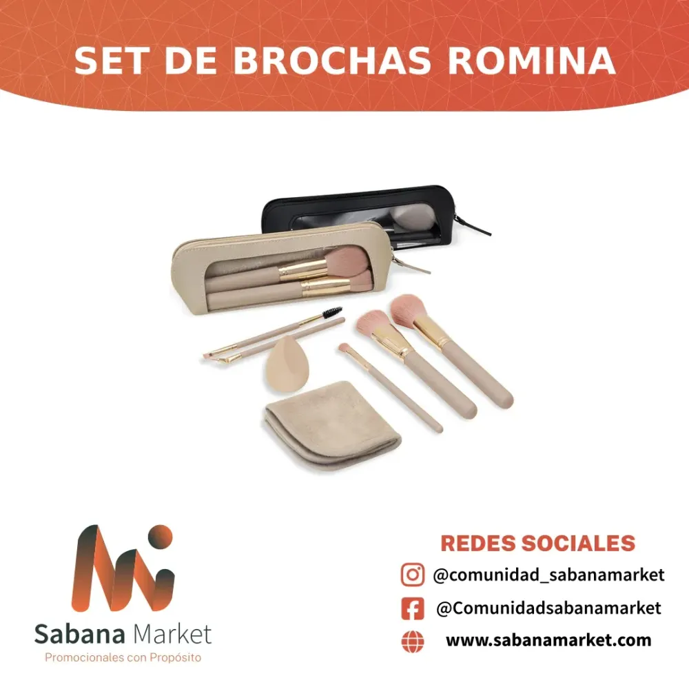 SET DE BROCHAS ROMINA