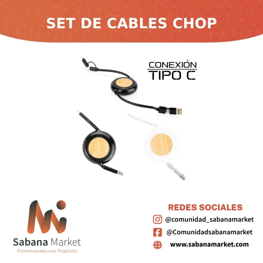SET DE CABLES CHOP