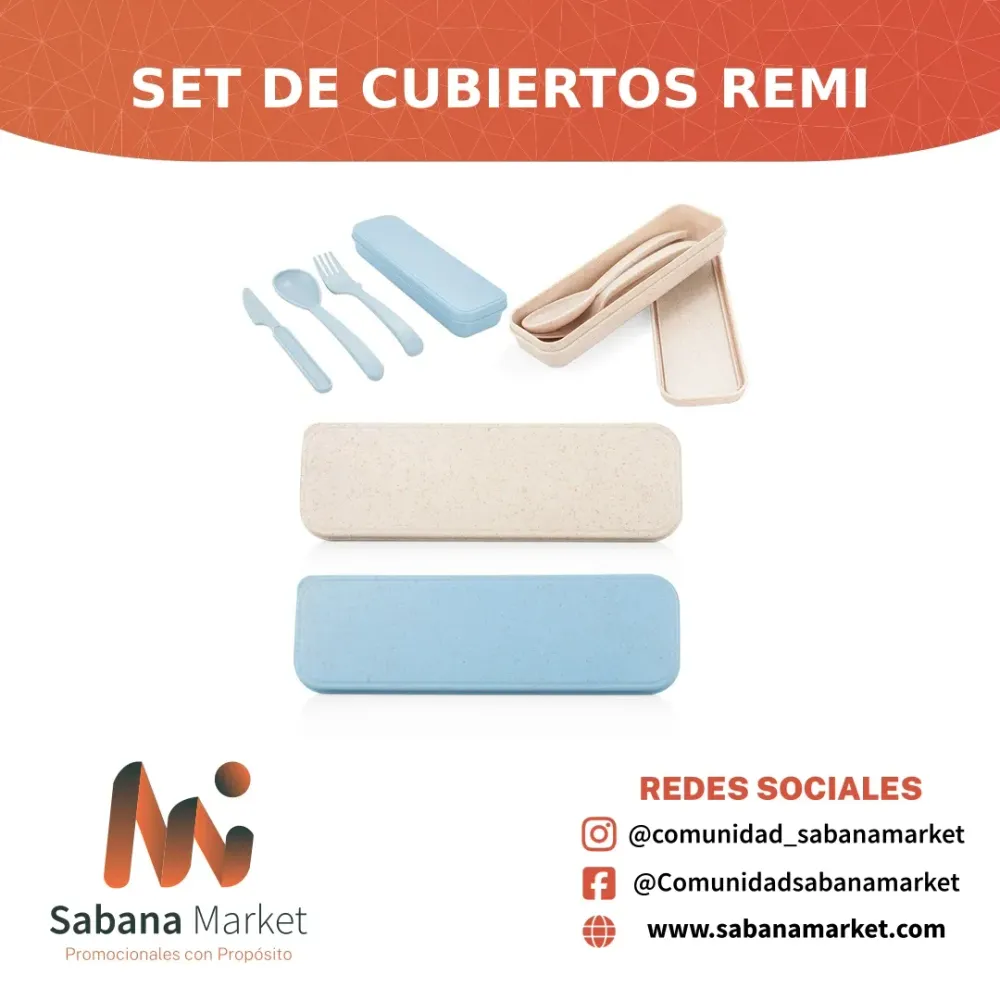 SET DE CUBIERTOS REMI