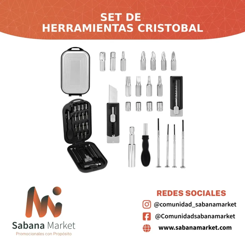 SET DE HERRAMIENTAS CRISTOBAL