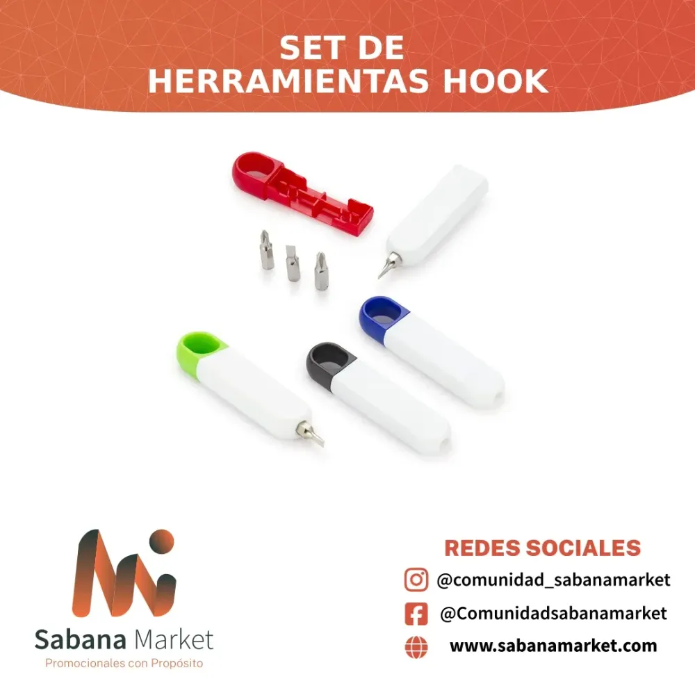 SET DE HERRAMIENTAS HOOK