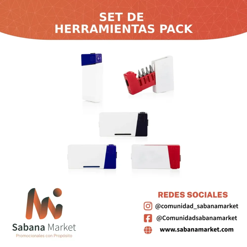 SET DE HERRAMIENTAS PACK