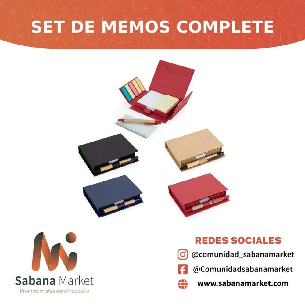 SET DE MEMOS COMPLETE