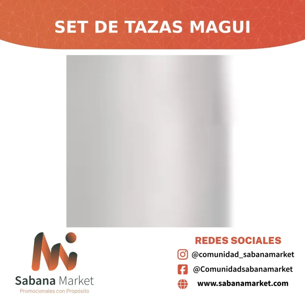 SET DE TAZAS MAGUI