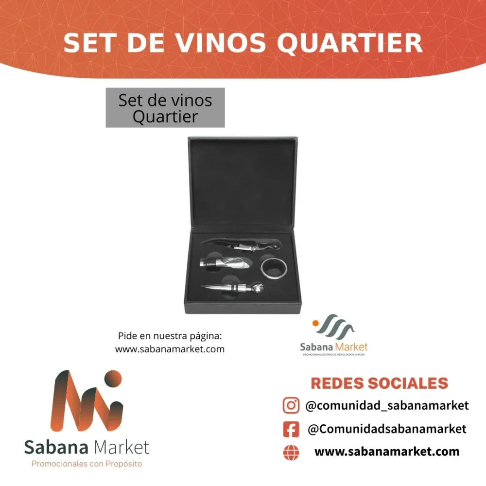 SET DE VINOS QUARTIER