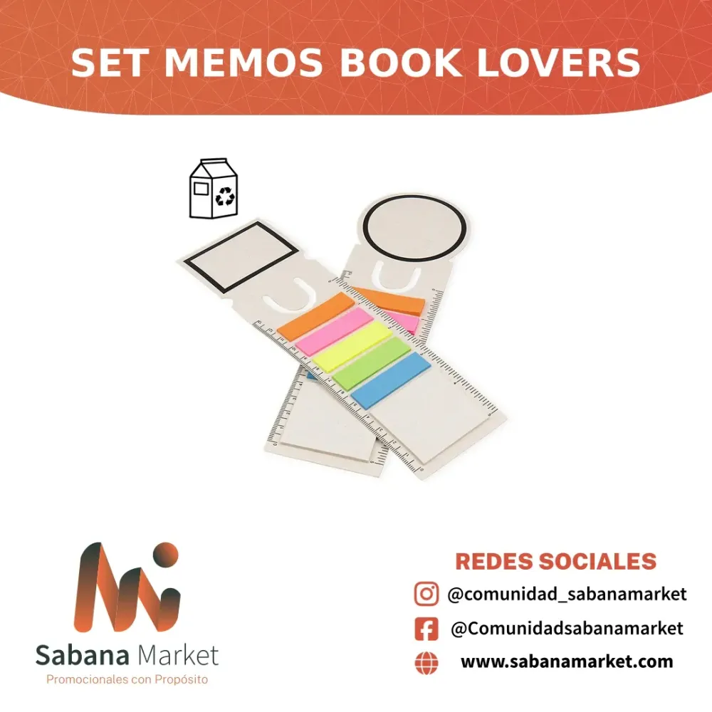 SET MEMOS BOOK LOVERS