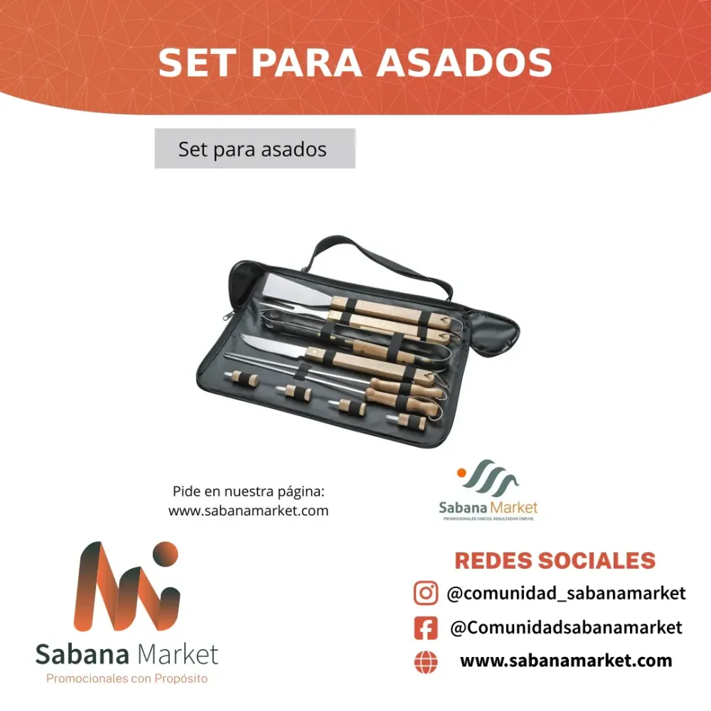 SET PARA ASADOS