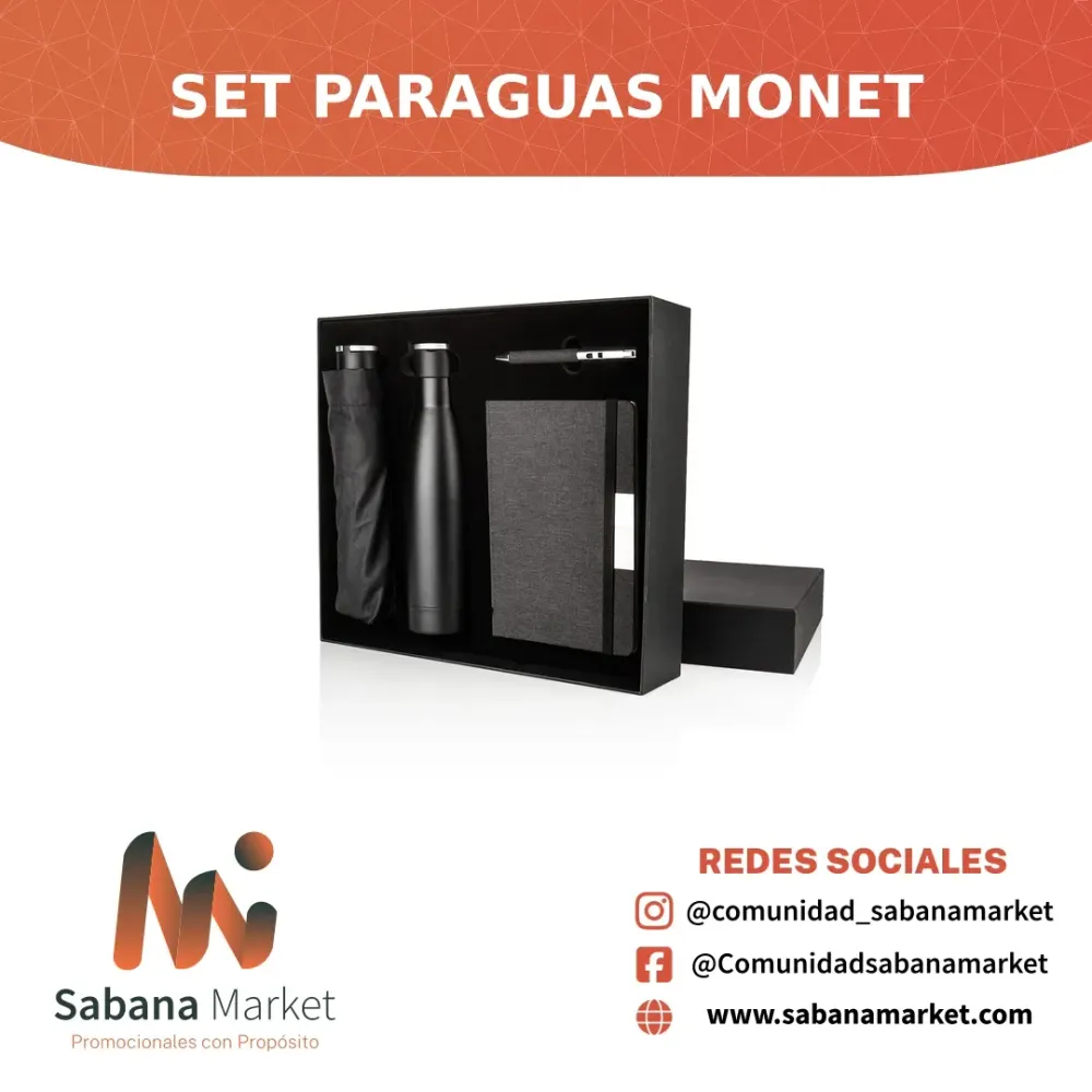 SET PARAGUAS MONET