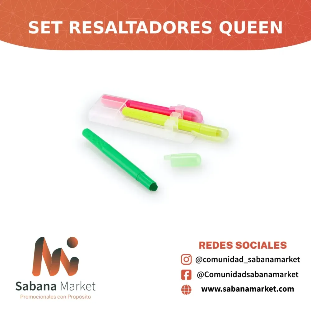 SET RESALTADORES QUEEN