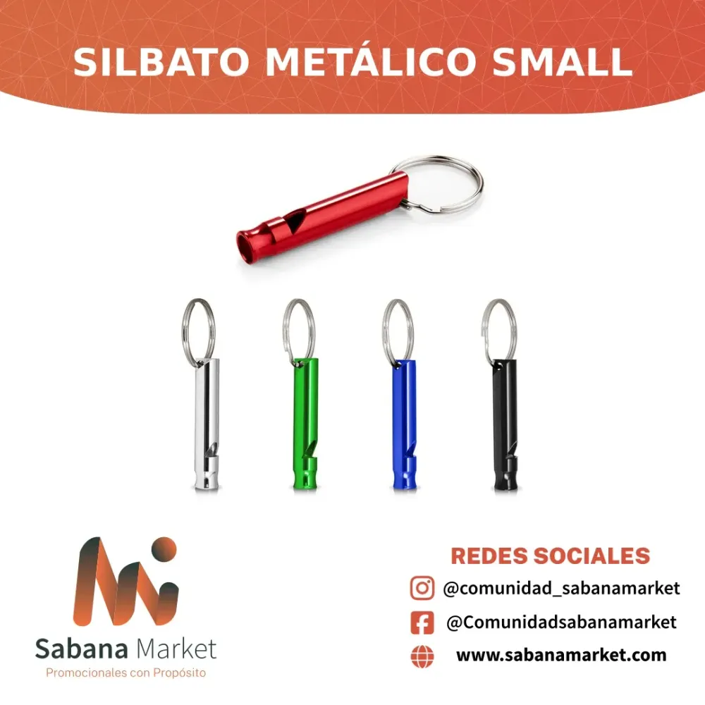 SILBATO METÁLICO SMALL