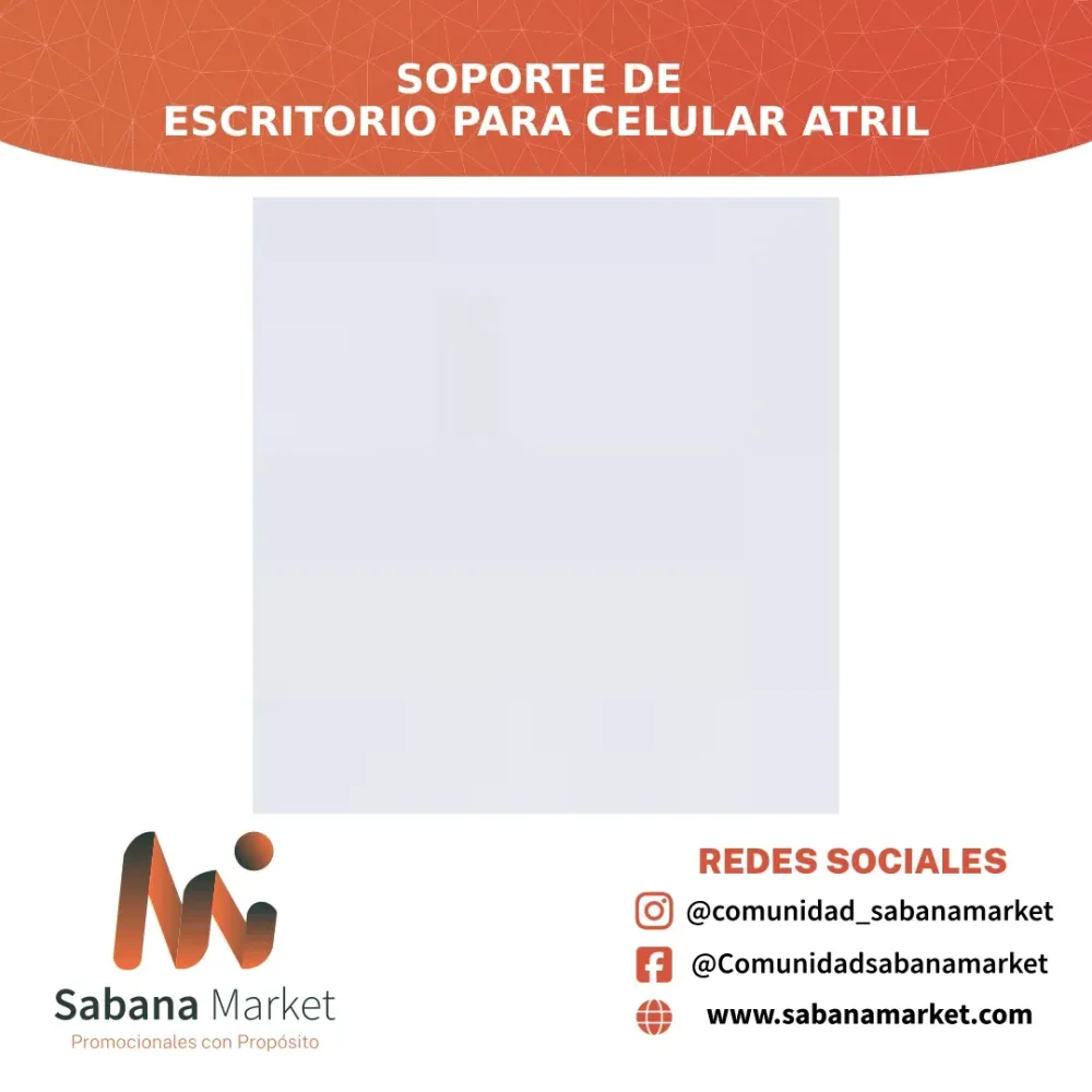 SOPORTE DE ESCRITORIO PARA CELULAR ATRIL
