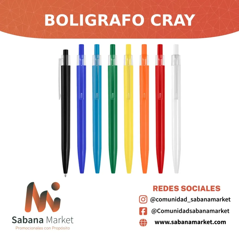 Boligrafo Cray