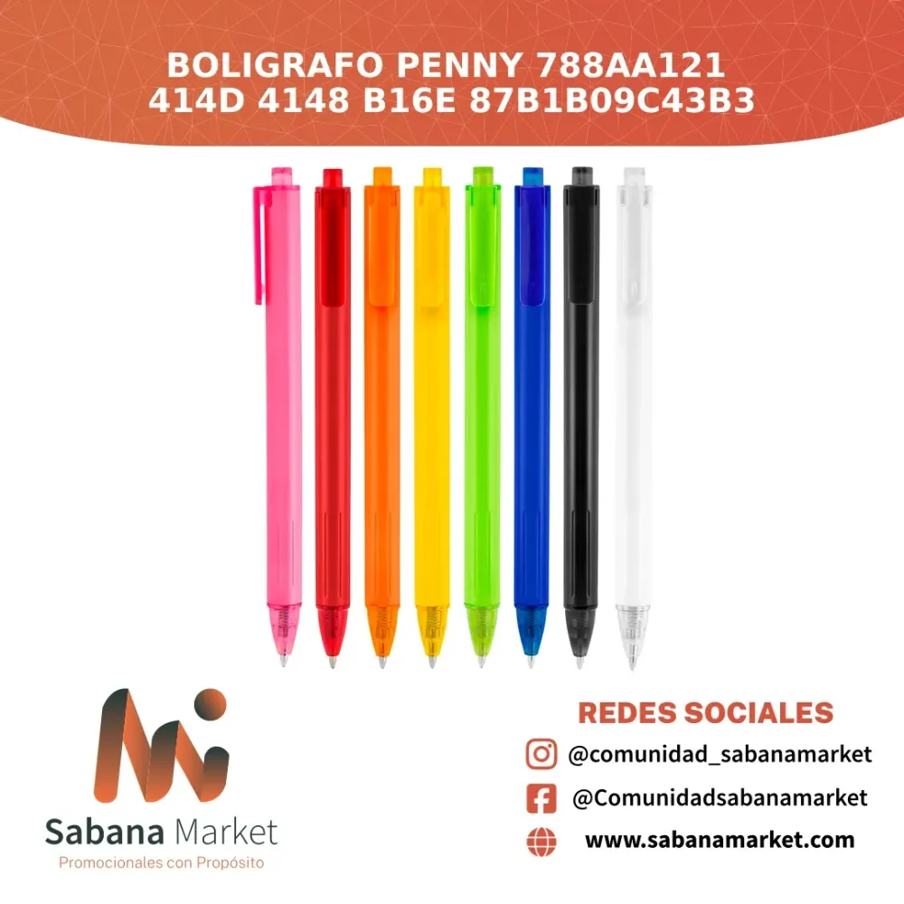 Boligrafo Penny 788AA121 414D 4148 B16E 87B1B09C43B3