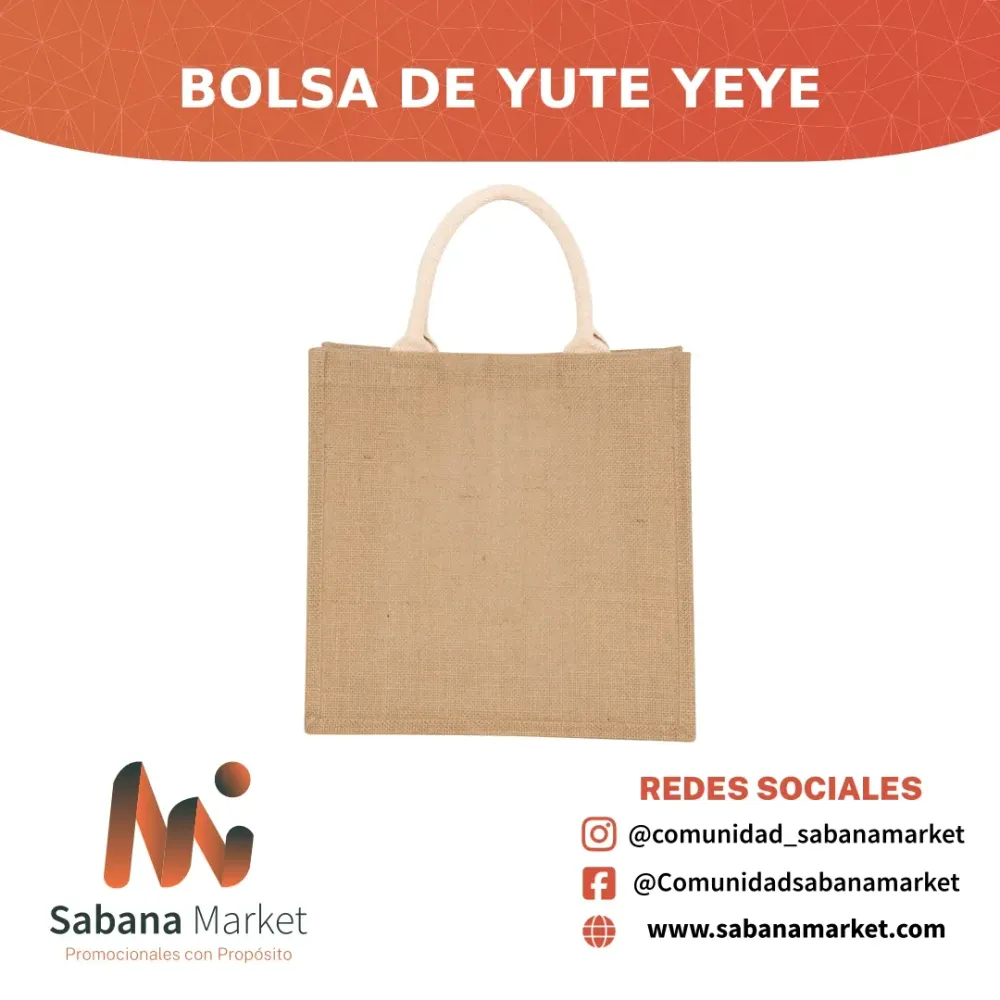 Bolsa de yute "YEYE"