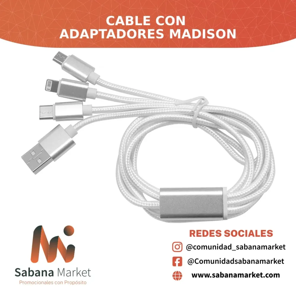 Cable con Adaptador "Madison"