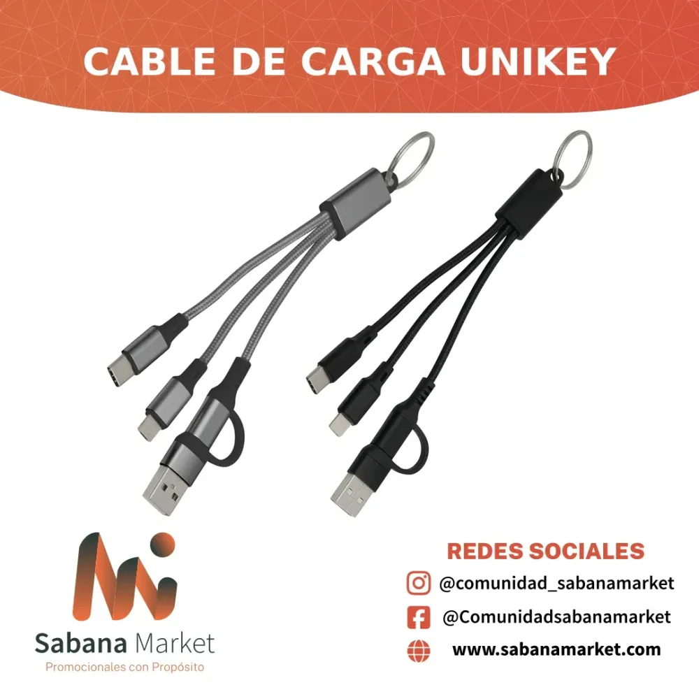 Cable de Carga Unikey