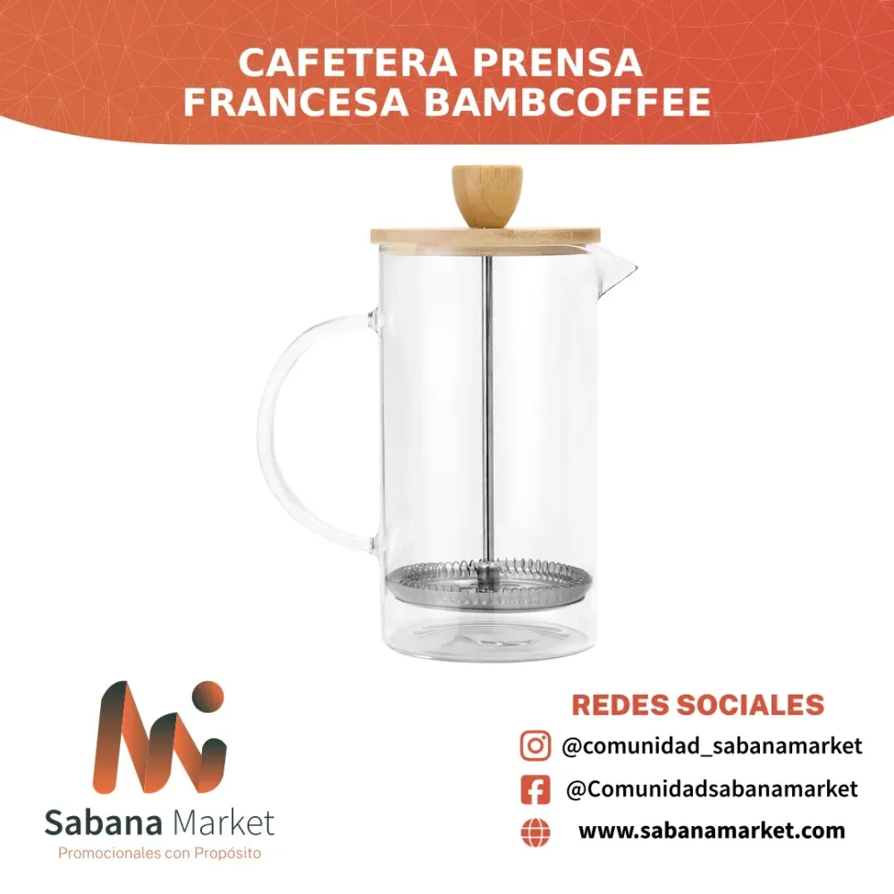 Cafetera Prensa Francesa Bambcoffee