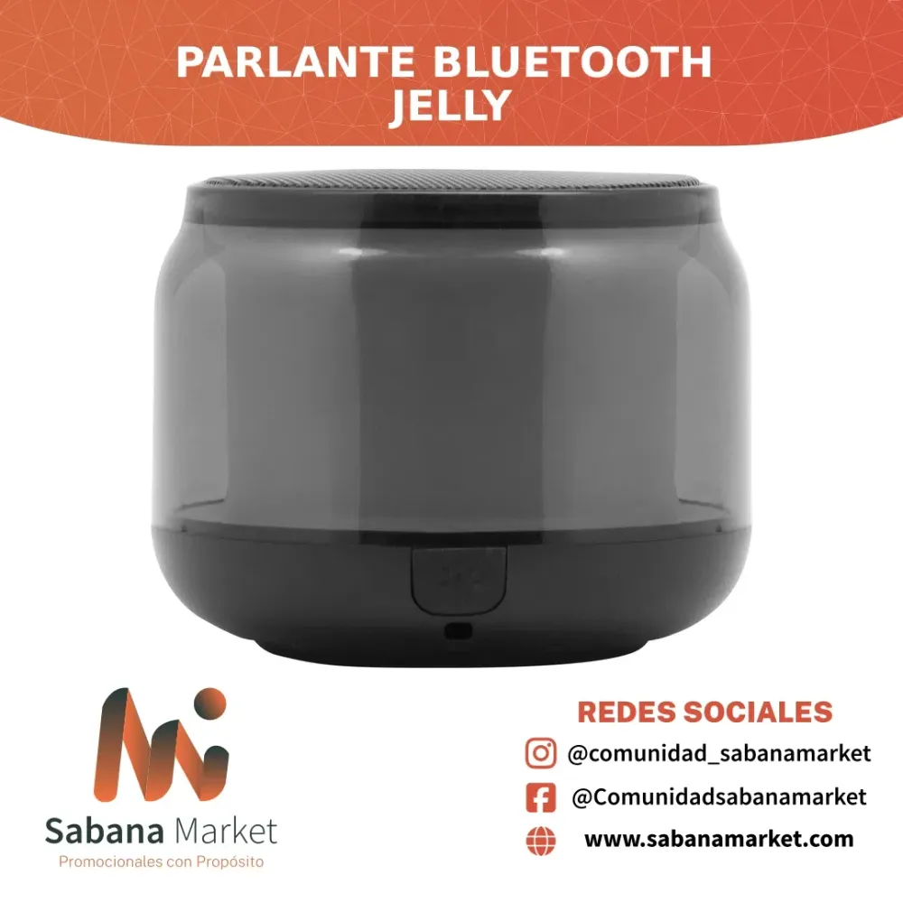 Parlante Bluetooth "Jelly"