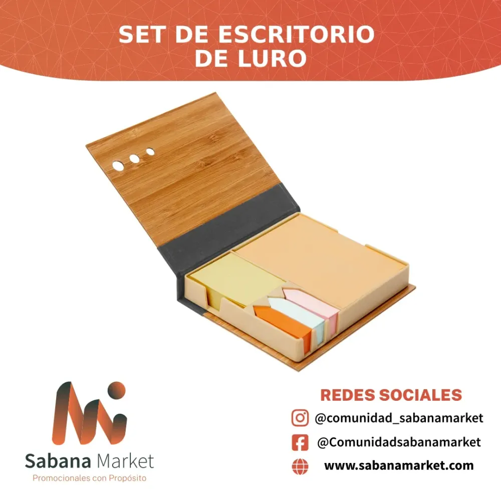 SET DE ESCRITORIO DE LURO