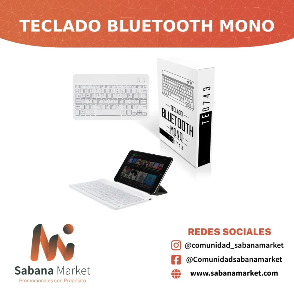 TECLADO BLUETOOTH MONO