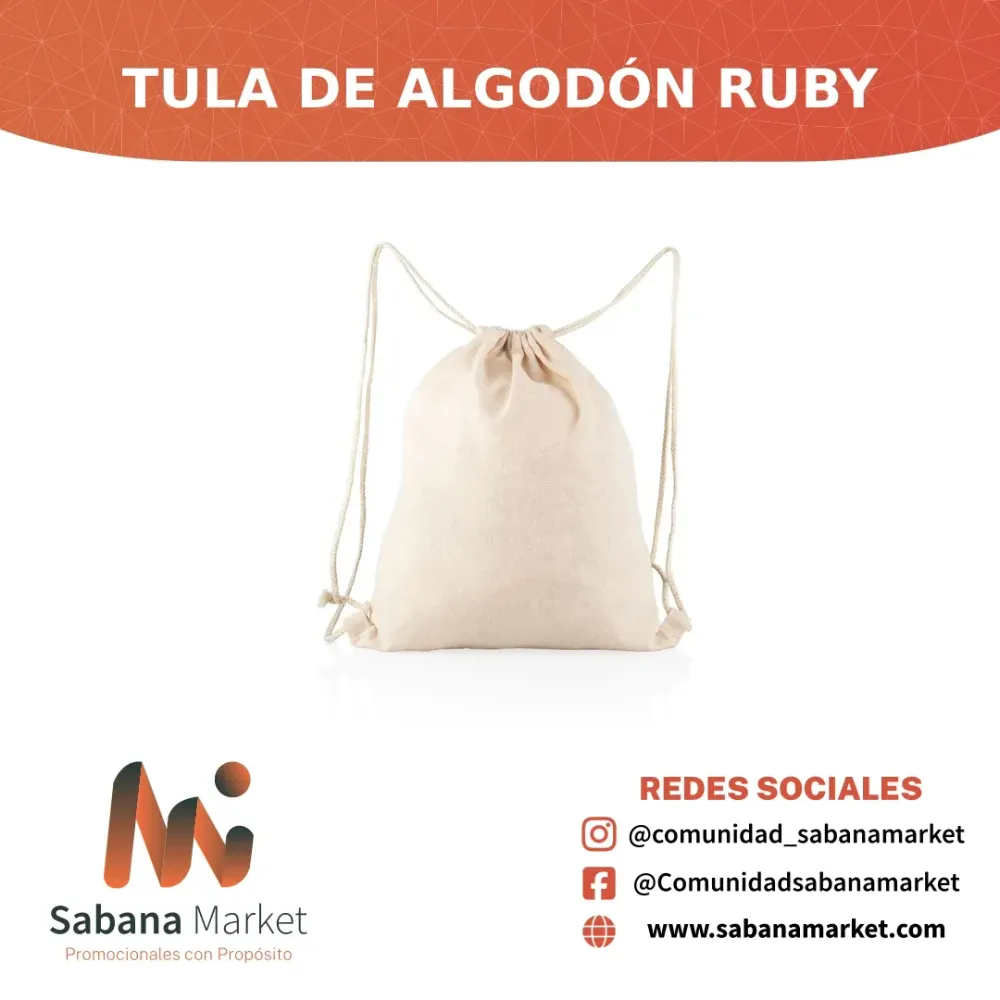 TULA DE ALGODÓN RUBY