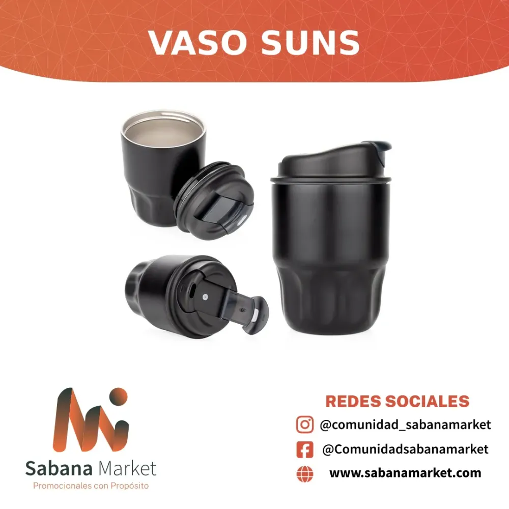 VASO SUNS 250 ML / 8 OZ