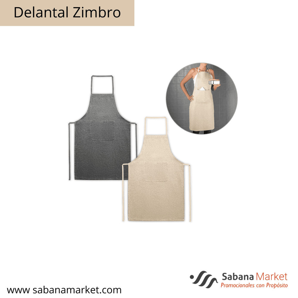 DELANTAL ZIMBRO