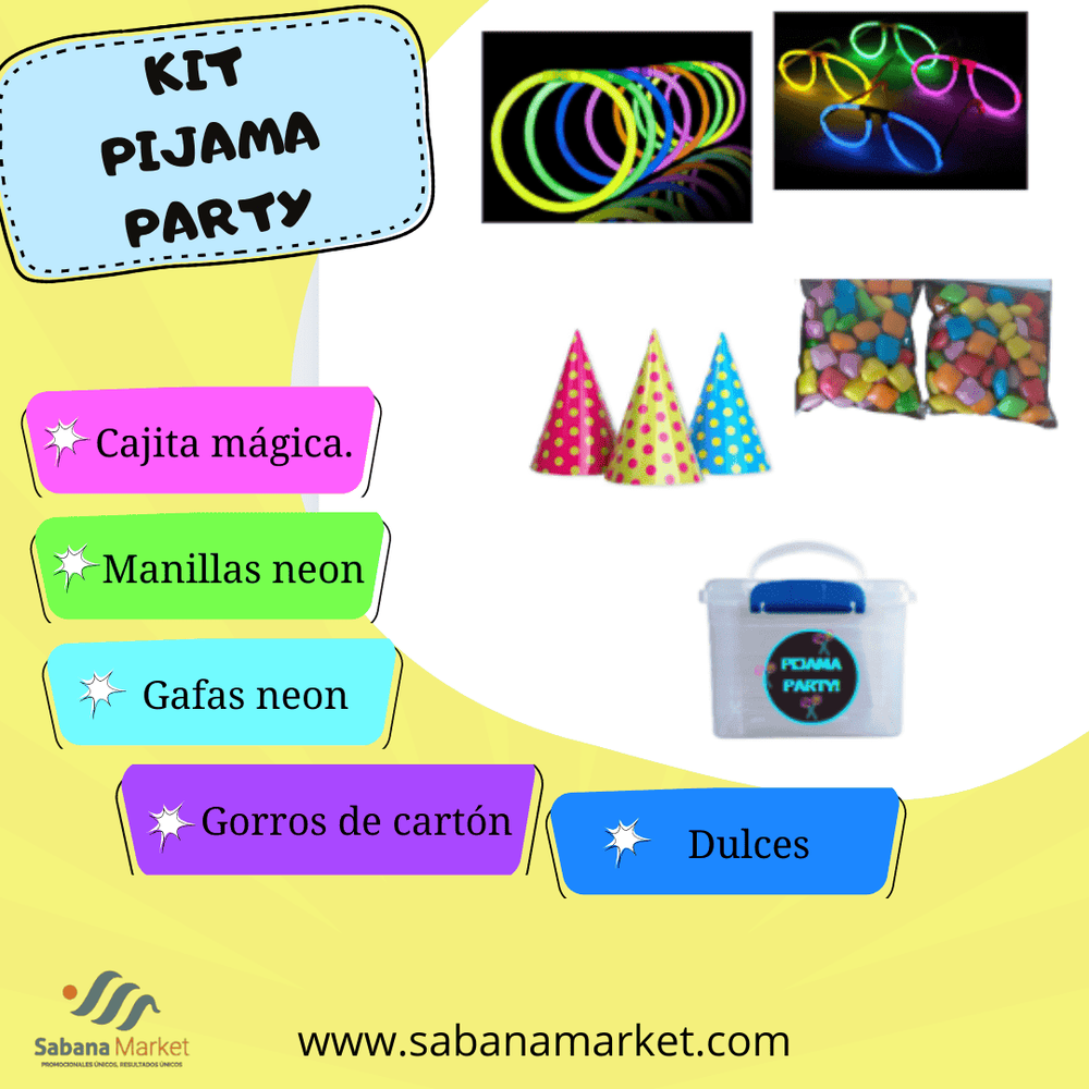 KIT PIJAMA PARTY