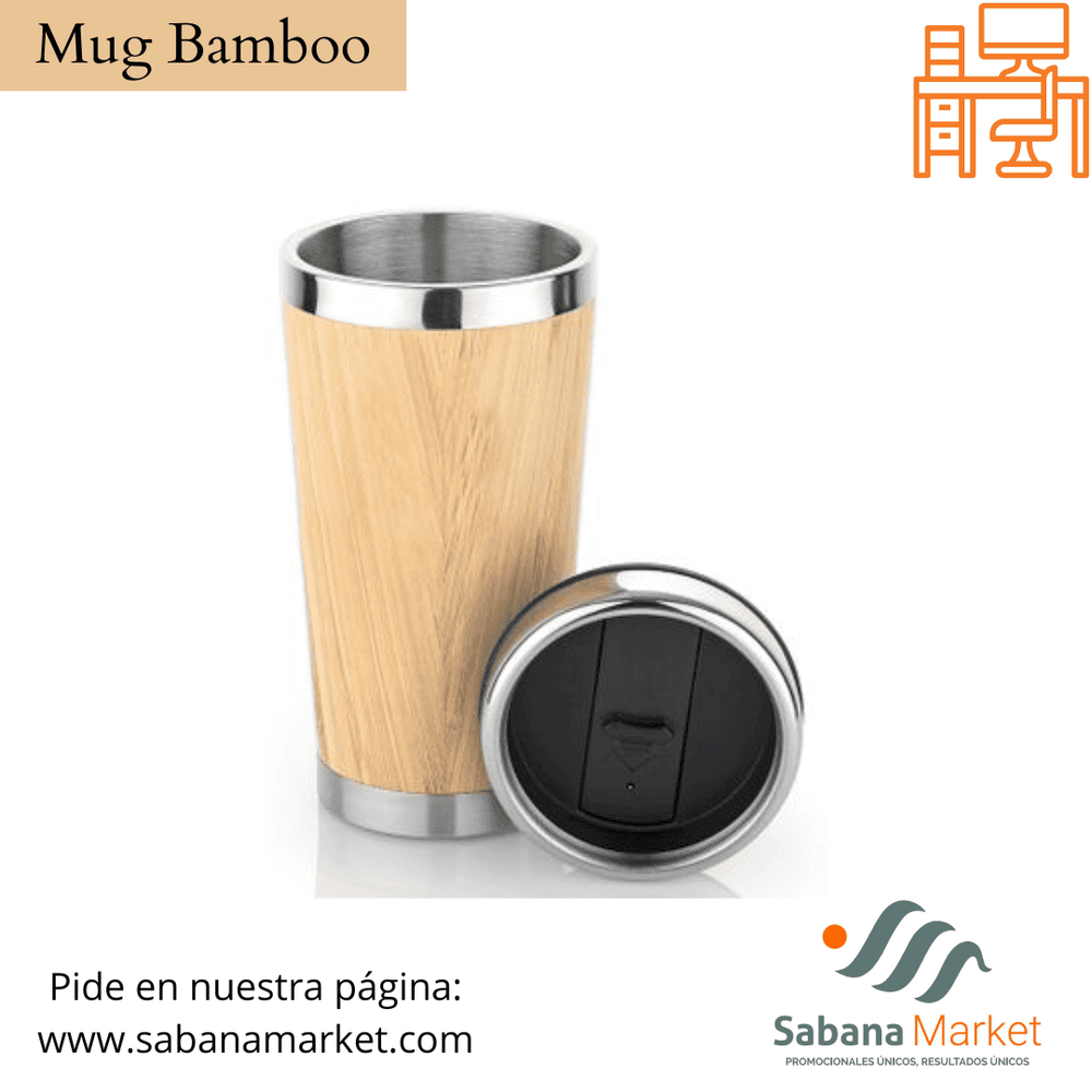 MUG BAMBOO 450 ML