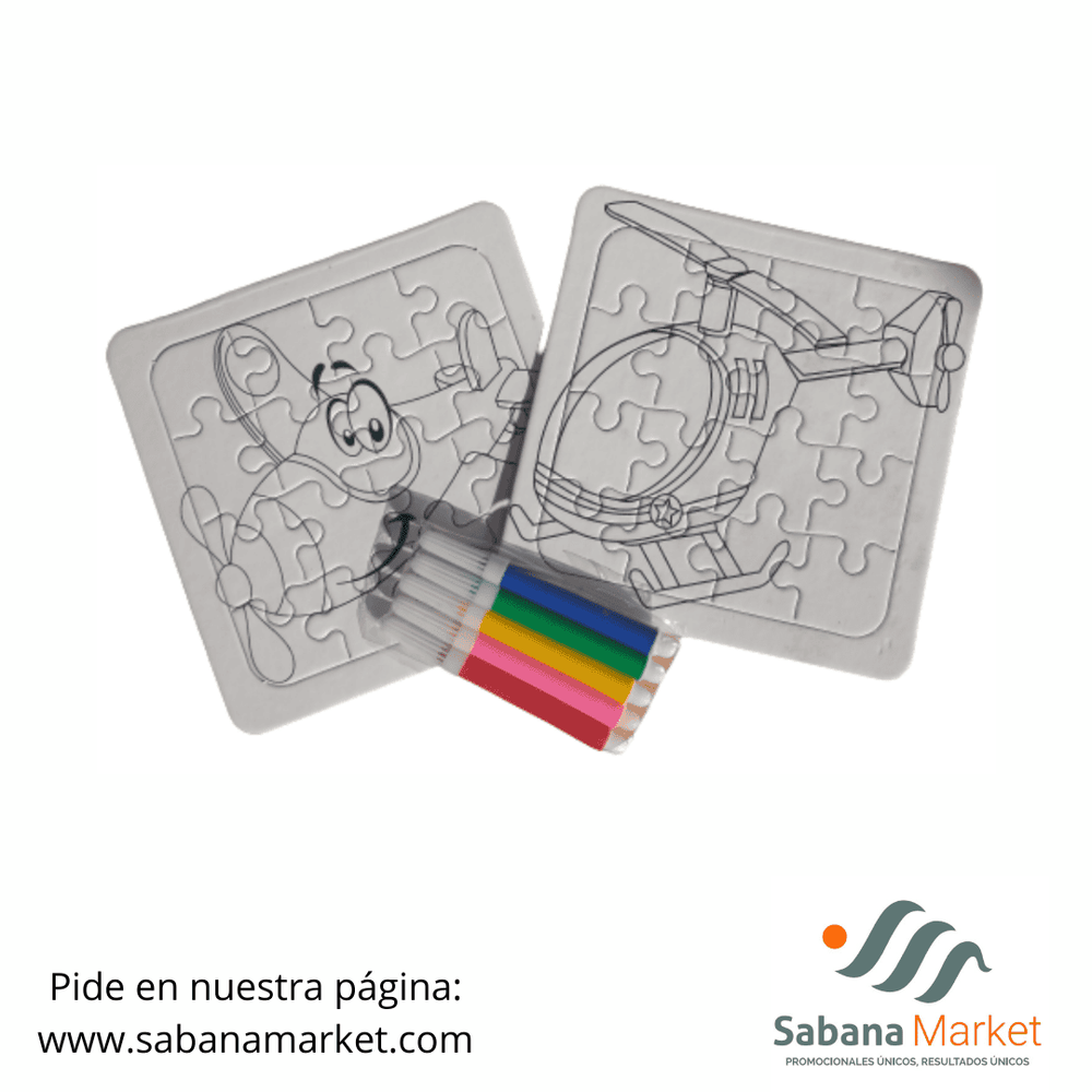 ROMPECABEZAS PERSONALIZADO PARA COLOREAR