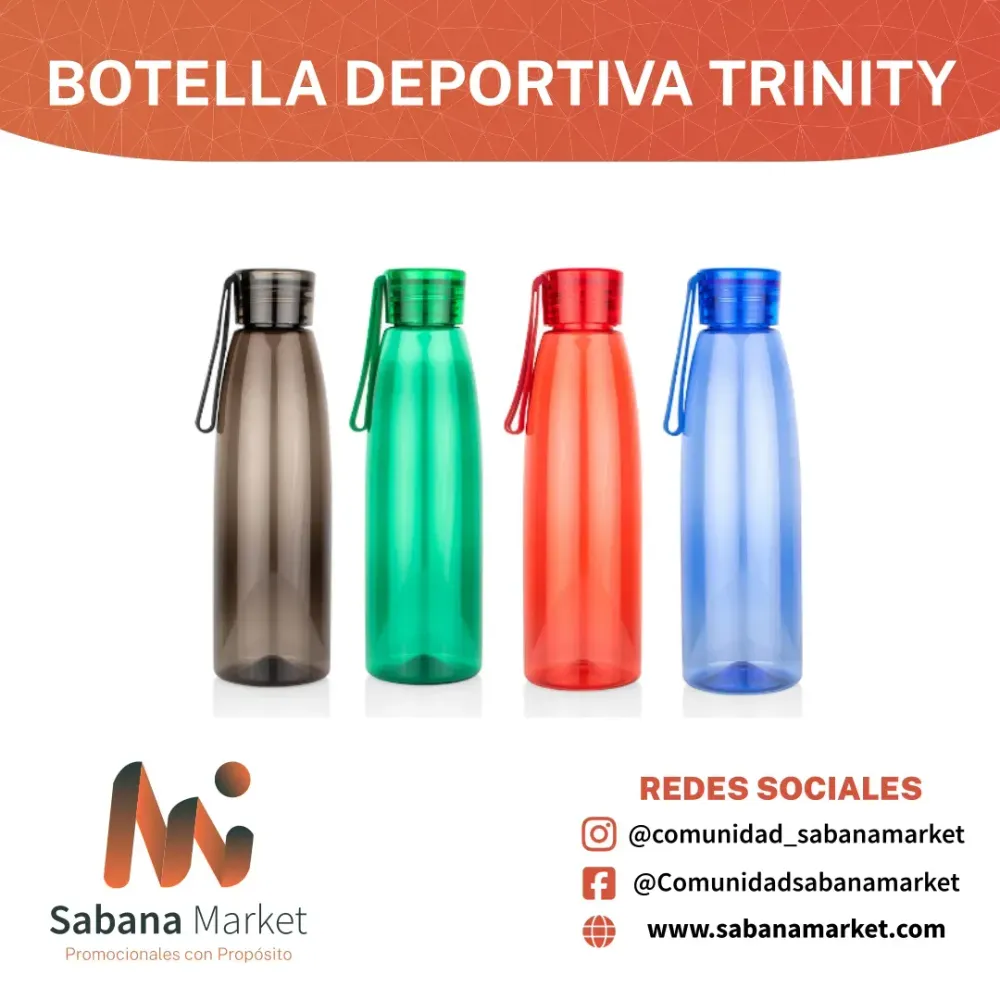 Botella Deportiva Trinity 650 ml / 22 oz