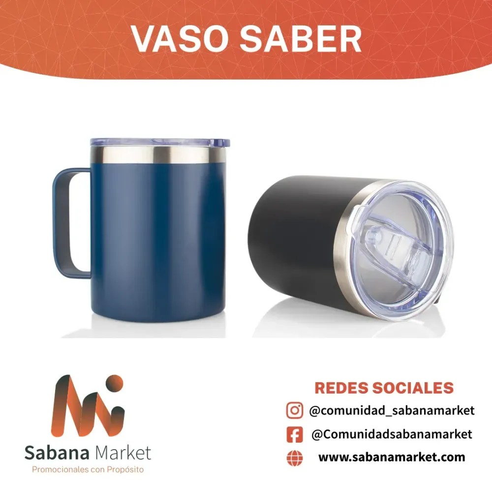 Vaso en Acero Saber 380 ml / 13 oz