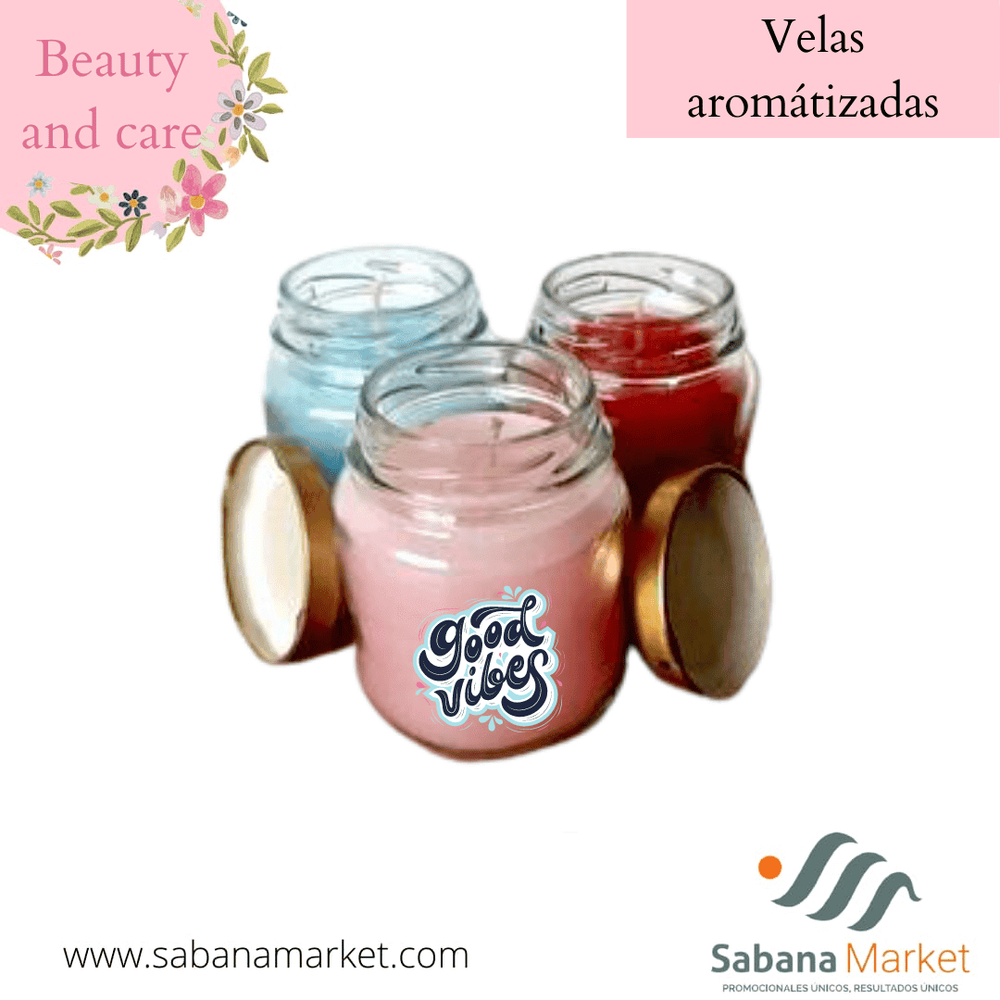 VELA AROMATIZADA